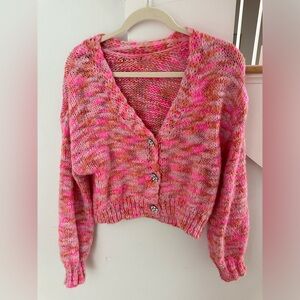 Vibrant Pink Cardigan